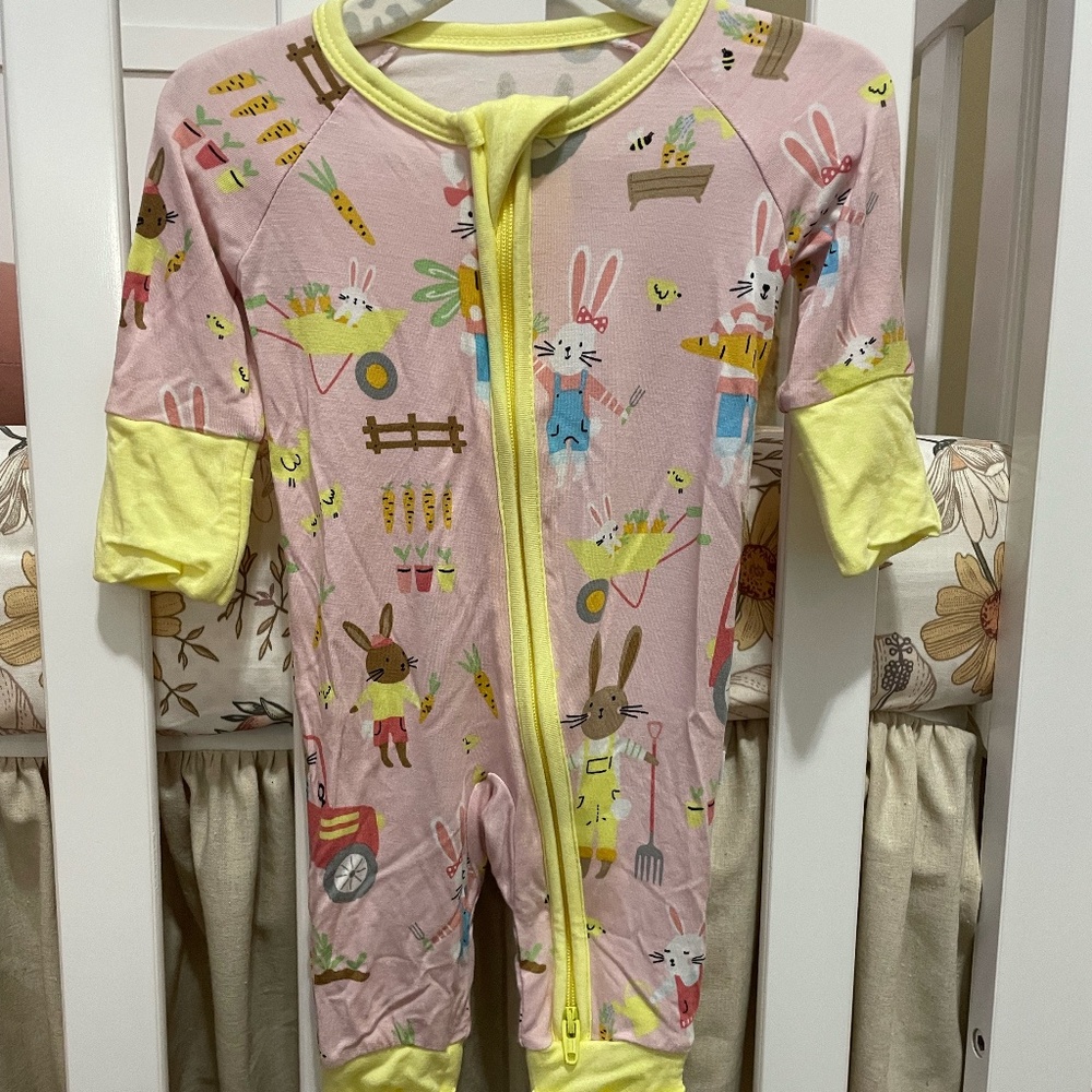 Little Sleepies Bamboo Sleeper, Preemie, EUC